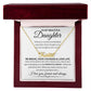 Daughter -'' Be Brave ''- Name Necklace