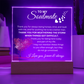 To My Soulmate - "Thank You" Acrylic Plaque