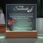 To My Soulmate - "Thank You" Acrylic Plaque
