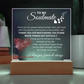 To My Soulmate - "Thank You" Acrylic Plaque