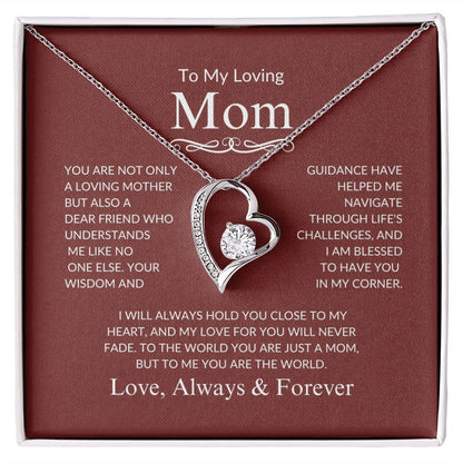 Mom - My World - Forever Love Necklace EC2